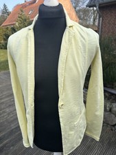 Leichter Shirt Blazer - Gr.  40 - Tailliert - Helles Gelb - Getragen