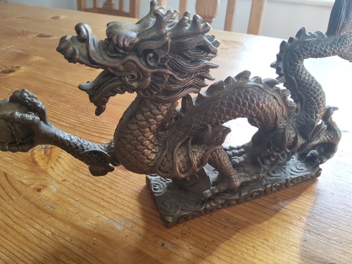 Bronze drachen china - china,, ca.