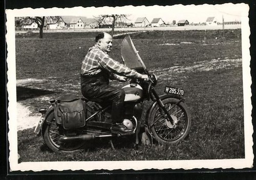 Fotografie motorrad puch - motorrad,