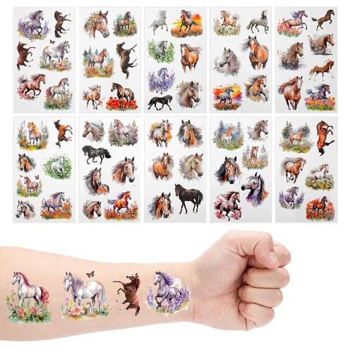 Pferdetattoos für kinder - pferdetattoos,