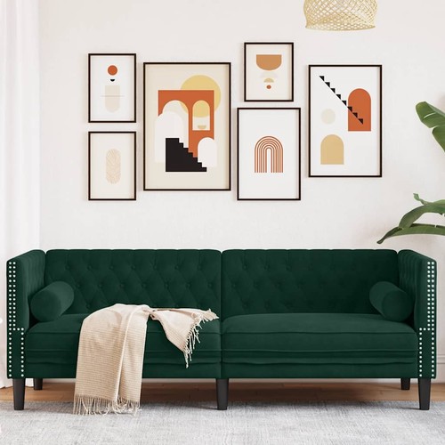 Vidaxl chesterfield sofa - chesterfield-sofa, mit