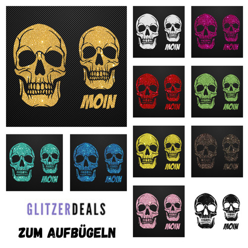 Aufbügler totenkopf - aufbügler,