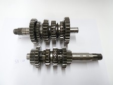 Suzuki RM 125 - Getriebewellen Paar Getriebe Welle Zahnrad Motor | bj. 1981