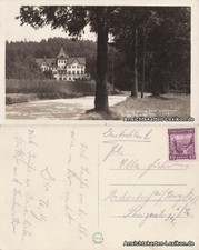 Postcard Schluckenau Šluknov Kurhotel im Karital - Foto AK 1926