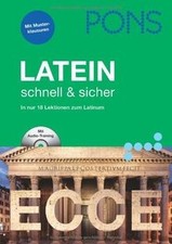 PONS Latein schnell  sicher. Latein-Sprachkurs mit... | Buch | Zustand sehr gut