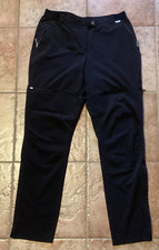 Regatta Outdoor Wander Hose Shorts zip off Gr. 42 schwarz Stretch