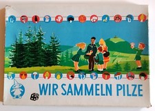 Spiel "Wir sammeln Pilze" - Spielewerk Karl-Marx-Stadt 1971 - Original DDR