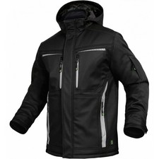Leibwächter-FLEXI05 Herren Winterjacke Softshell | atmungsaktiv | schwarz