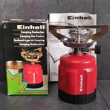 Einhell Camping Gaskocher Vintage Rot Ca. 18,5cm Groß | Unbenutzt 
