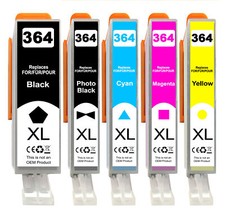 5er Set für HP 364 XL mit