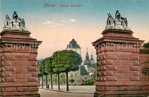 Mainz rhein oberes eisentor - oberes,