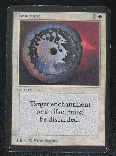 Disenchant alpha edition mtg - disenchant,
