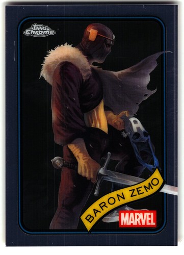 Topps chrome marvel 2025 - chrome,