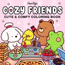Cozy Friends: Coloring Book
