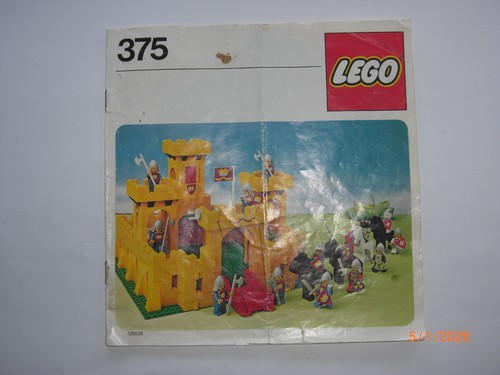 Lego gelbe ritterburg - lego,