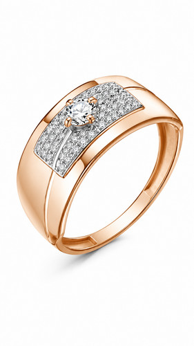 14k 585 rotgold - rotgold, ring