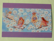 1 Postkarten ELFEN Blüten Ast Judy Mastrangelo 10,5x 15cm Fantasie Feen fairy