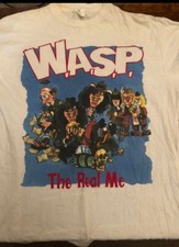 W.A.S.P Wasp The Real Me 89 And Headless Rare Tour  T-Shirt Vinyl