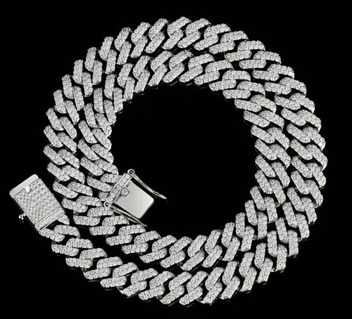 Iced out kette - iced, armband