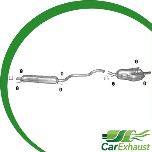 Auspuffanlage für opel zafira - auspuffanlage,