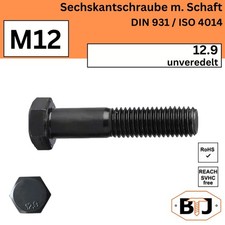 M12 DIN-931 12.9