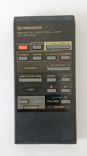 Original pioneer rx002 - pioneer, cu-rx002