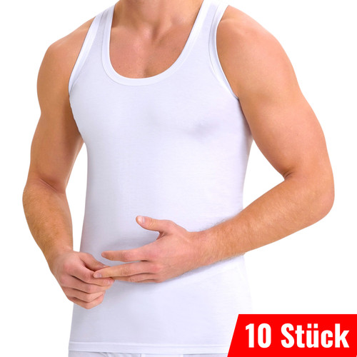 10er pack herren unterhemd - 10er,