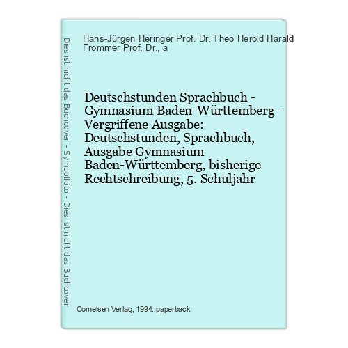 Deutschstunden sprachbuch - deutschstunden,