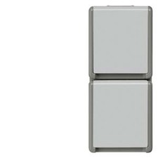 Siemens Schalterprogramm 2fach