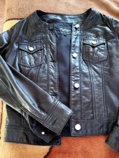 Stradivarius Lederjacke S