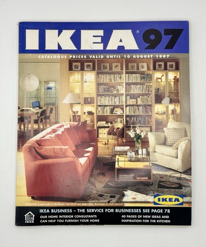 Vintage ikea catalogue 1997 - catalogue,
