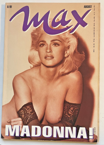 Max magazin madonna jack - 8/91,