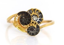 Handgefertigter Vintage 14kt /