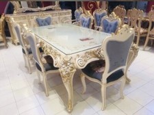 Rokoko-Stil Glasplatte