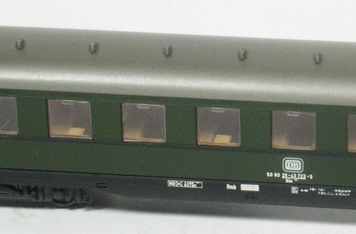 Schnellzug schürzenwagen - h0,
