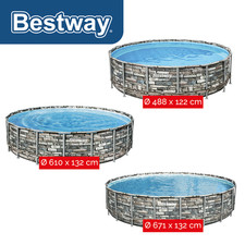 Pool Schwimmbecken Steinoptik