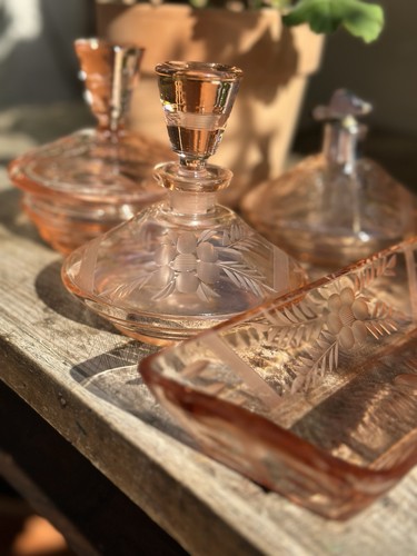 Art deco frisiertisch garnitur - art,