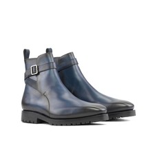 Gizeh Jodphur Boots Blue -