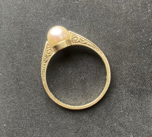 Gold ring 585 gelbgold mit - ring,