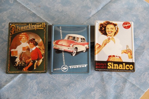 Kleine blechschilder retro - kleine,