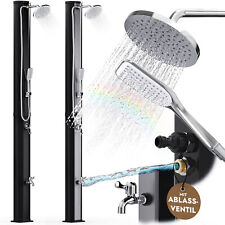 Gartendusche Solardusche mit Handbrause 35L Pooldusche Garten Außendusche Sauna