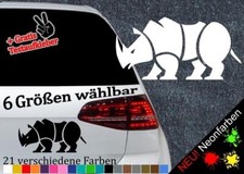 Nashorn Tribal Aufkleber -6