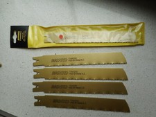 5 Stück BRINKO Sägeblätter HSS-Bi-Metall 8Z. 1744/200 f. Flex,Hilti,Makita usw.