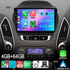 4+64G Android14 Autoradio GPS Navi CarPlay Für Hyundai iX35 EL ELH LM 2009-2015