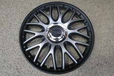 4 Design Radkappen 14 Zoll Orden black für Fiat 500 Montageanleitung beachten