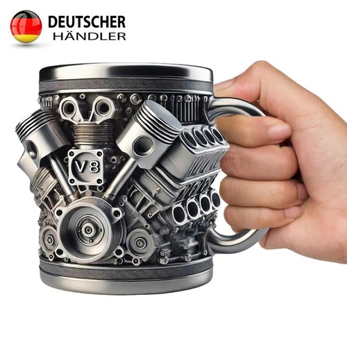 450ml motor kaffeetasse v8 - 450ml,