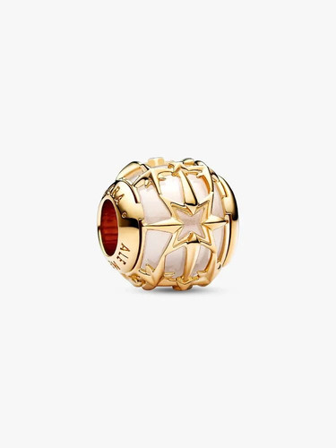 Pandora charm bead - bead, planet