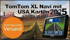 XL Navi USA Karten (2025) - TomTom Amerika - perfekt für USA Urlaub alle Staaten