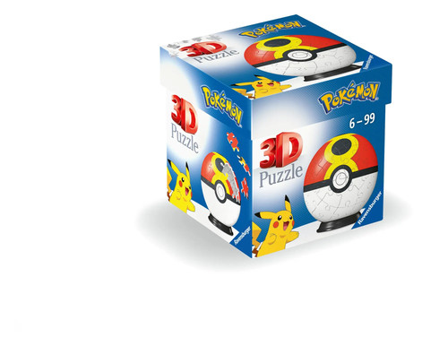 Puzzle ball pokémon - 3d,