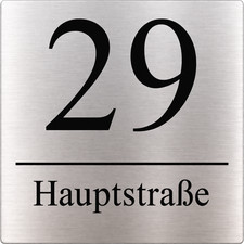 Briefkastenschild
